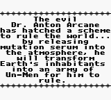 Swamp Thing screenshot 4 for GameBoy